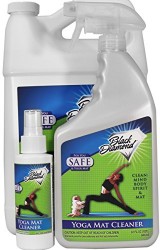 Yoga Mat Spray Cleaner: Safe for All Types of Yoga Mats, Exercise, Pilates and Workout Mats. (Quart-Gallon-4OZ)
