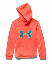 Under Armour Big Girls’ UA Storm Rival Hoodie Youth Large AFTER BURN