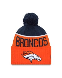 New Era Denver Broncos Nfl Knit Beanie Orange One Size