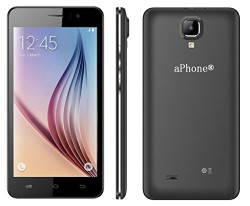 APhone 5 inch Unlocked Dual Sim Smartphone – Black