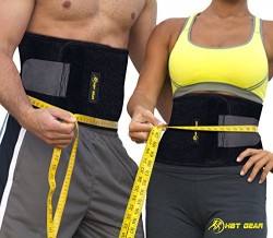 Waist Trimmer Ab Belt for Weight Loss by HBT Gear Fitness (with Bonus)