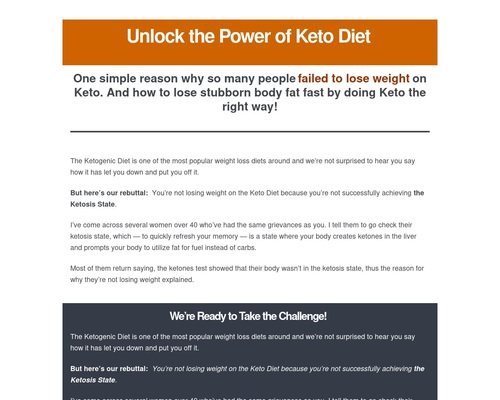 Keto Guidebook – New High Converting Keto Diet Ebook